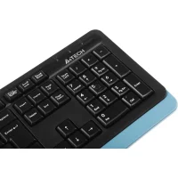 Комплект клавиатура + мышь A4Tech Fstyler FG1035 (черный/синий) фото 8